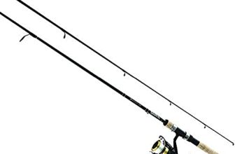 Daiwa DSK25-B/F662M-10C D-Shock Freshwater Spinning Combo, 2500, 6'6" Length, 2Piece Rod, 6-14 lb Line Rating, Medium Power,Black/Gold