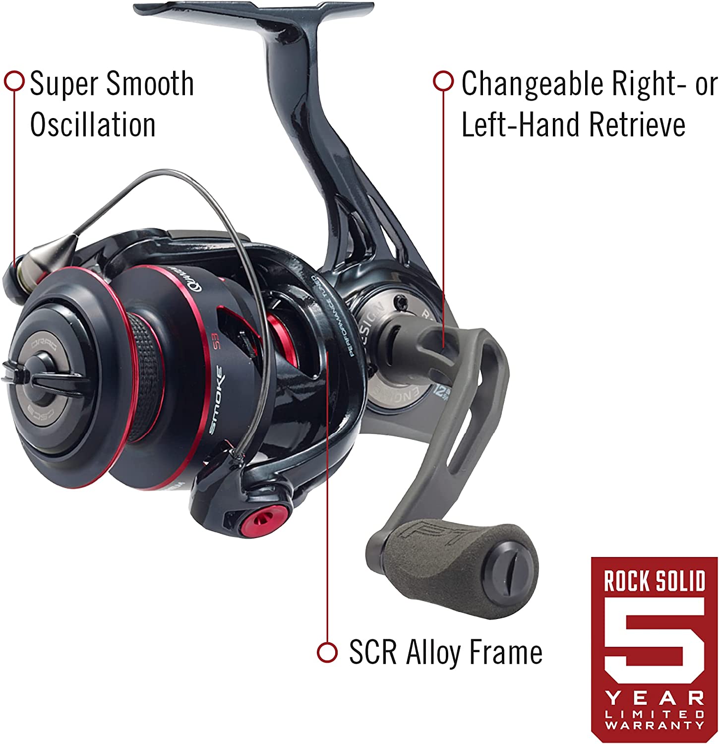 Quantum Smoke Spinning Fishing Reel